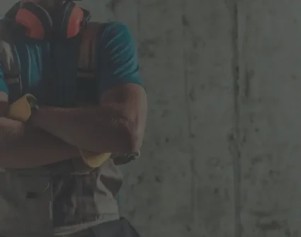 a man wearing a helmet and goggles